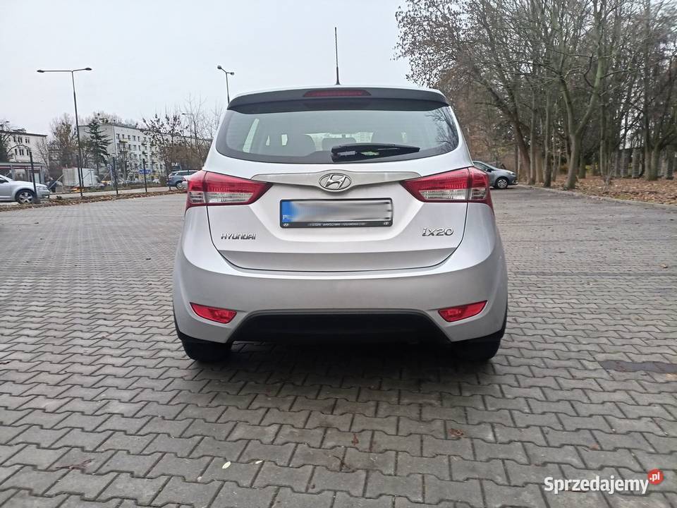 Hyundai ix20 1WŁ Salon Serwis ASO Hyundai Czosnów sprzedam