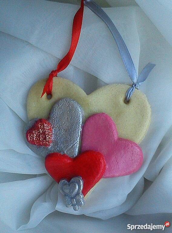 Serca z dowolnym napisem dzień babci dziadka Dekoracje i ozdoby Nowa Ruda sprzedam