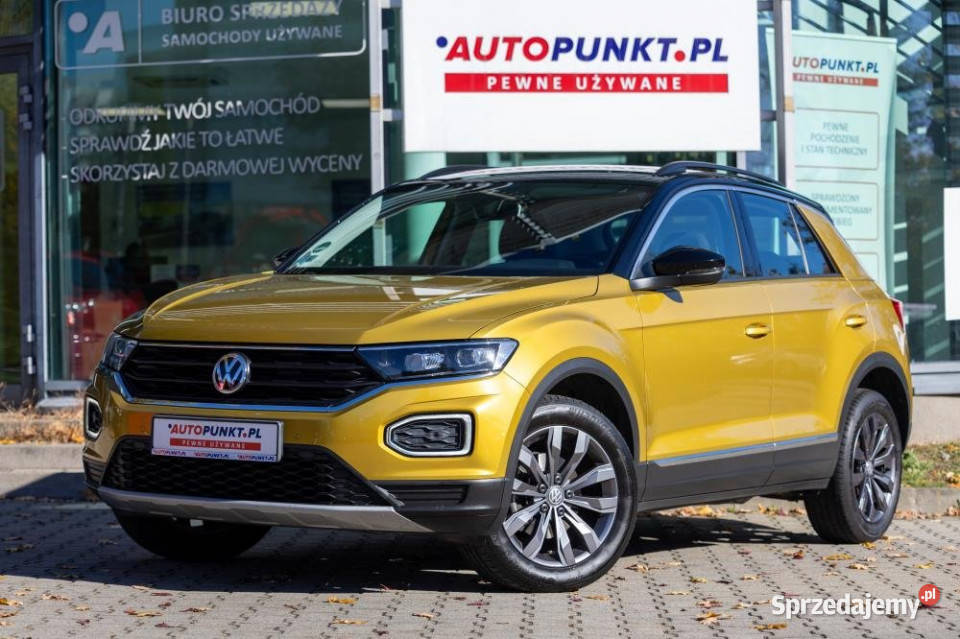 Volkswagen TRoc 2020r Salon Polska IWŁ Czujniki T-Roc Chorzów