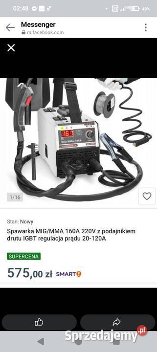 Spawarka migomat 160 ah Lublin