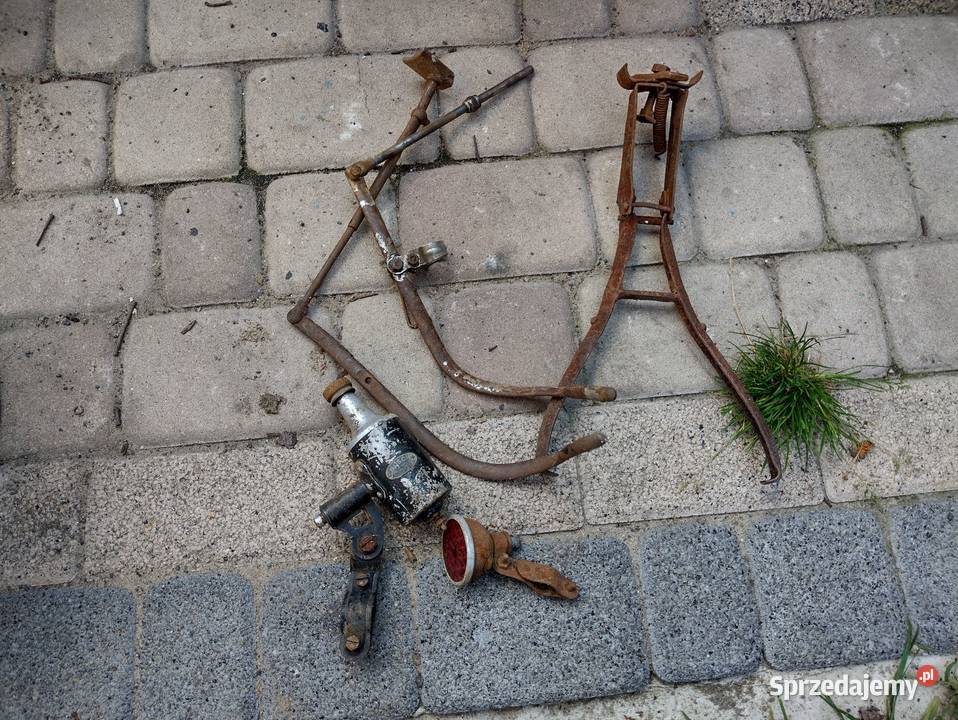 Rower NSU z silnikiem łódzkie Osjaków