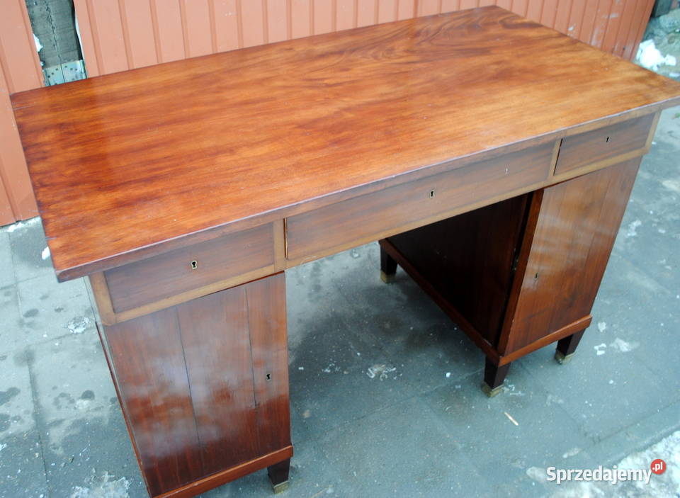 Stare biurko 4 wolnostojące pomorskie Mała Karczma