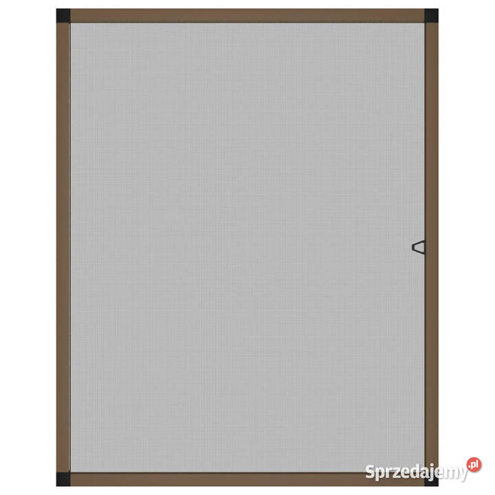Moskitiera okienna brązowa 80x100 WM153833 mazowieckie Warszawa sprzedam