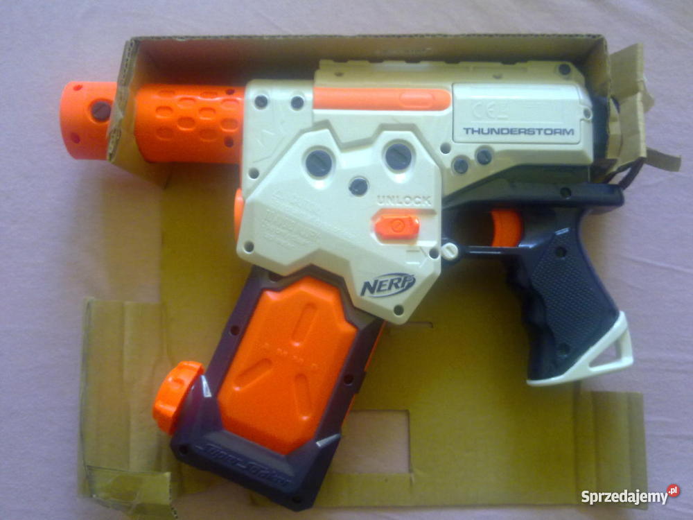 Dwa NERFY Nerf thunderstorm i Nerf Soaker Flash