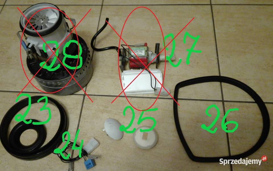 Zelmer Wodnik Trio typ 6195B51Eodkurzacz na Części i Akcesoria
