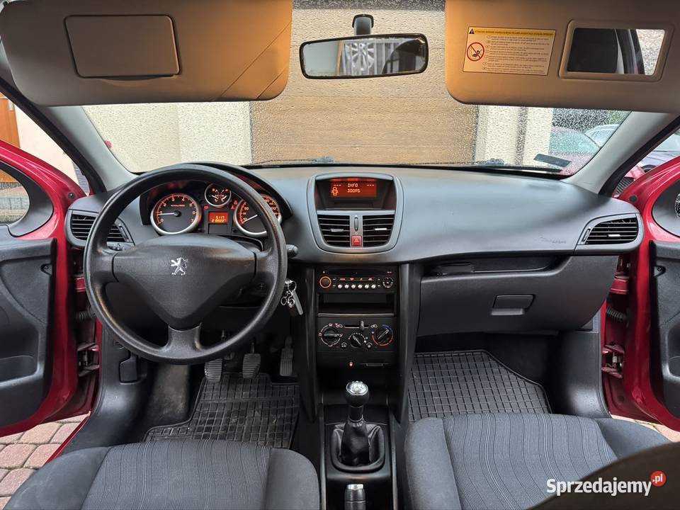 Peugeot 207 14 benzyna klimatyzacja Alu zadbany Hatchback Krośniewice