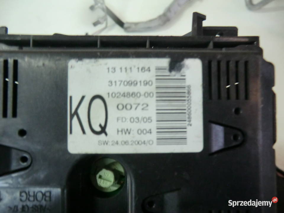 Wyświetlacz radia opel 317099190 Krzeszowice