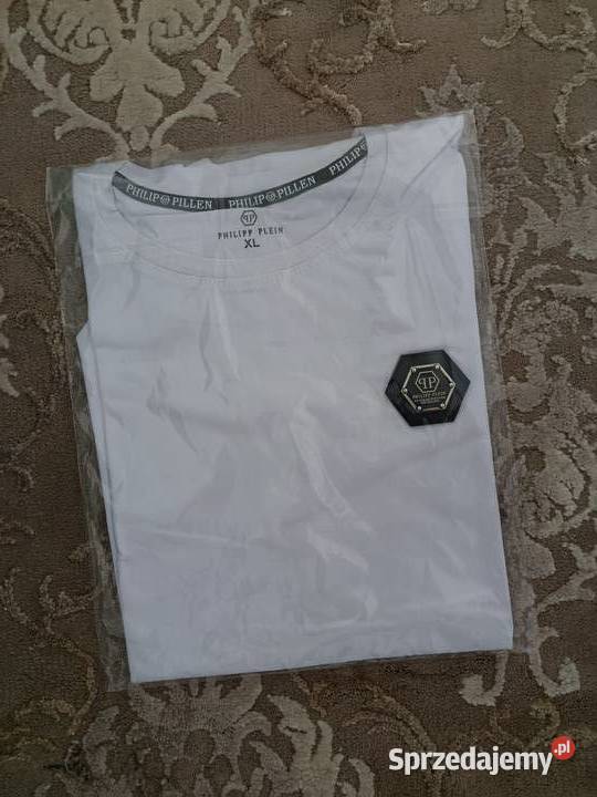 Tshirt męski Philipp Plein Classic małe logo Białystok