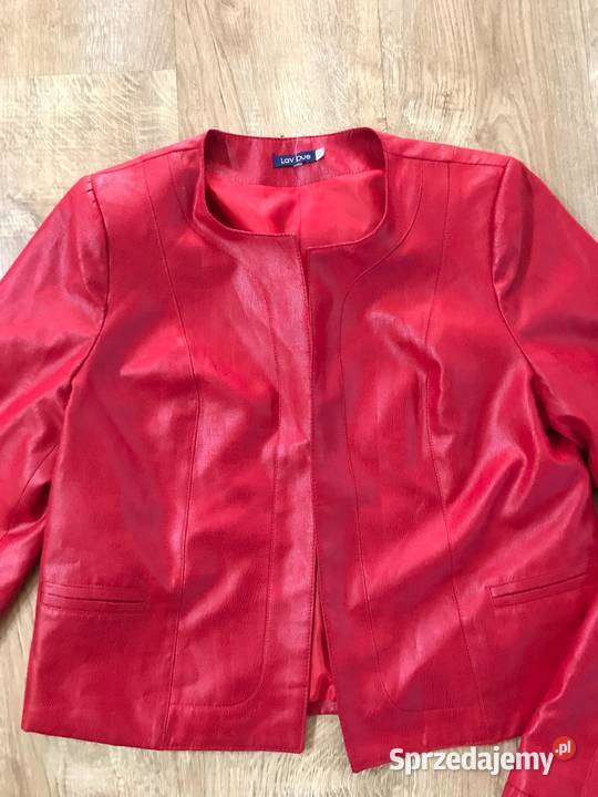 Bordowy damski żakiet 42 Hajnówka