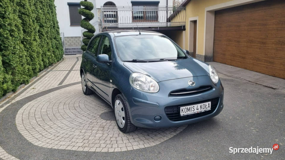 Nissan Micra Nawigacja Super Stan Climatron autoalarm Micra Samochody osobowe Płońsk