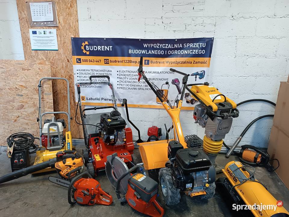 zagęszczarka wynajem Zamość