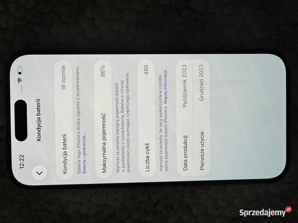 iPhone 15 idealny Bralin sprzedam