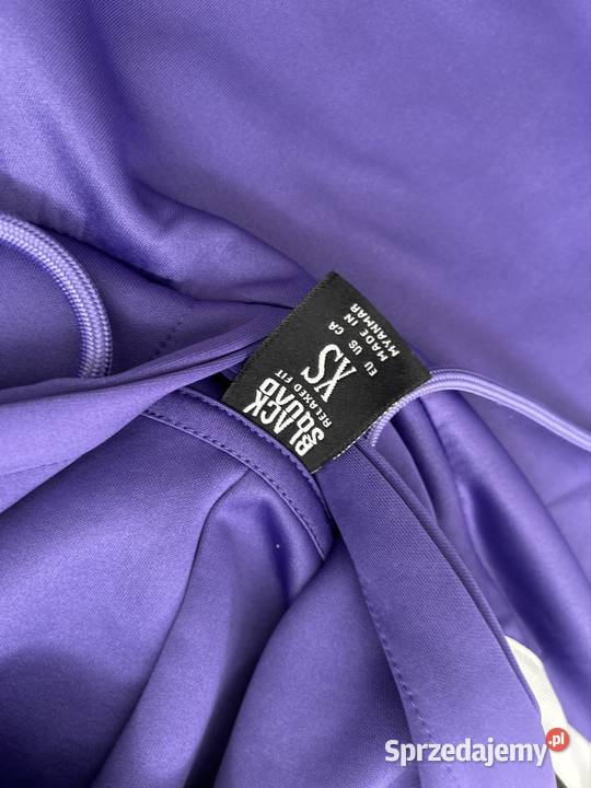 Bluza z kapturem XS fioletowa bluza z kapturem mazowieckie Wyszków