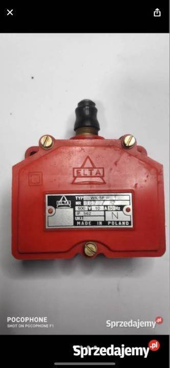 Wyłącznik krańcowy WK5P 500V 10A Elta śląskie Gliwice