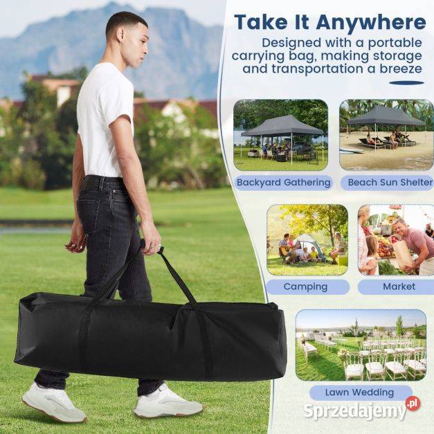 Namiot imprezowy na zewnątrz składany przenośny sprzedam
