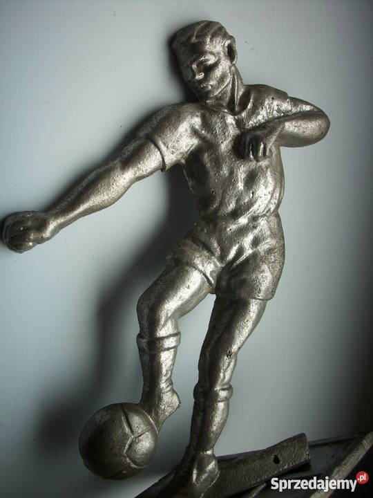 Stara figurka z aluminium Barlinek