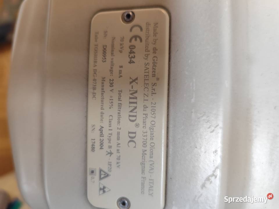 Aparat RTG ścienny Satelec Acteon X mind DC