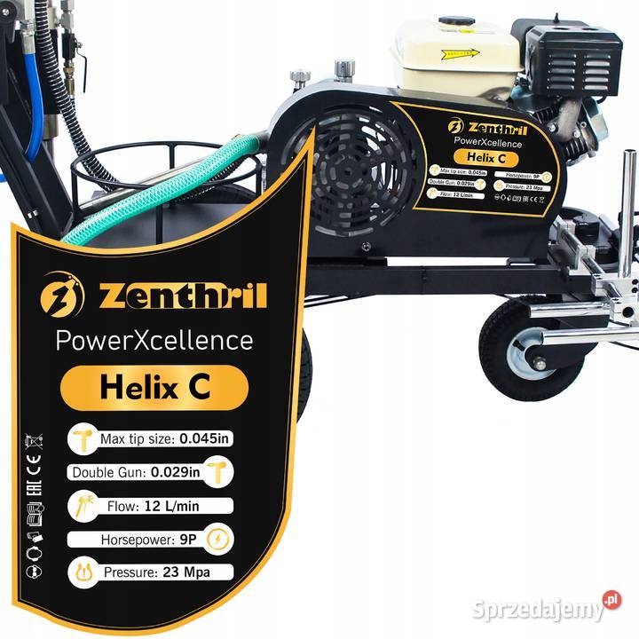 Malowarka Drogowa Spalinowa Zenthril Ludźmierz sprzedam