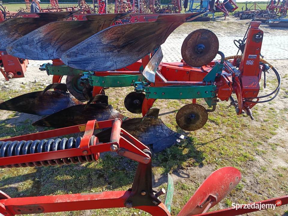Pług 3 skibowy obrotowy kverneland eg 85vario Skrzydłowo