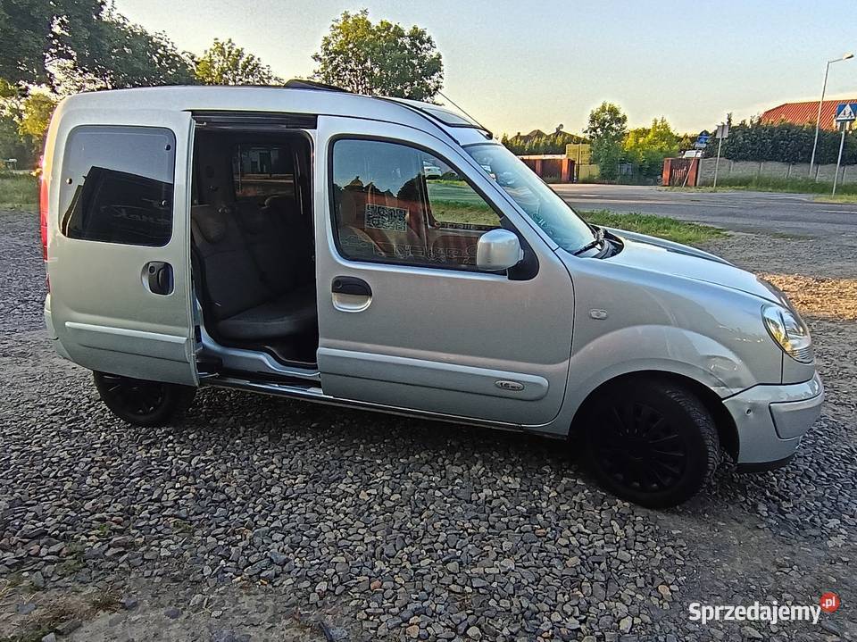Renault Kangoo 16 pb pryvilege panorama klima światła przeciwmgielne Sulechów
