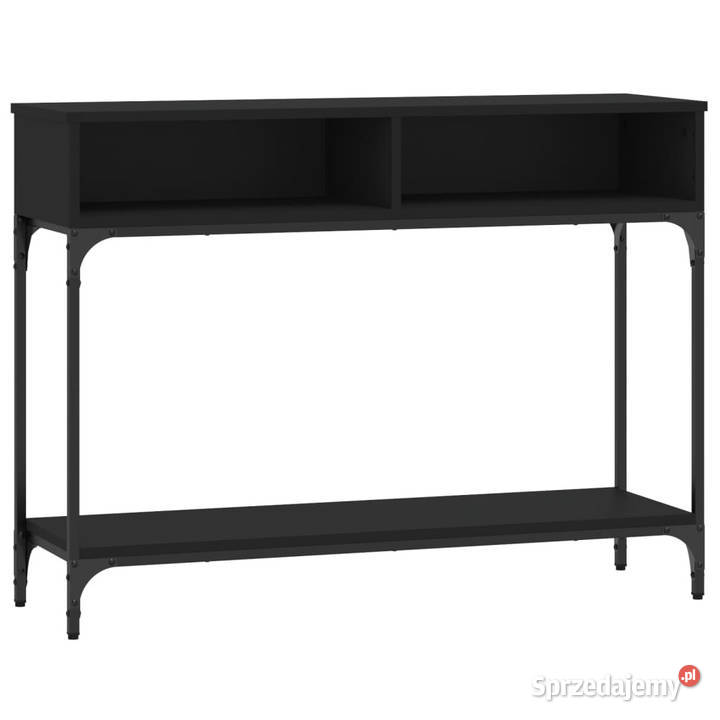 Stolik konsolowy czarny 100x305x75 WM833388 Dom i Ogród Warszawa