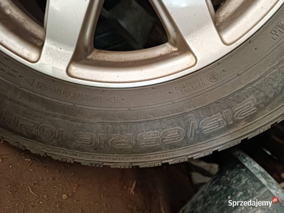 Koła felgi aluminiowe VW Tiguan 21565 R16 Nokian