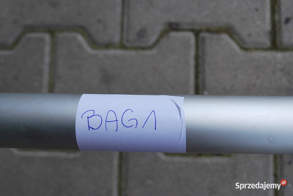 BAGAŻNIK ROWEROWY DO KEMPINGU KAMPERA NA 3 Grzebowilk