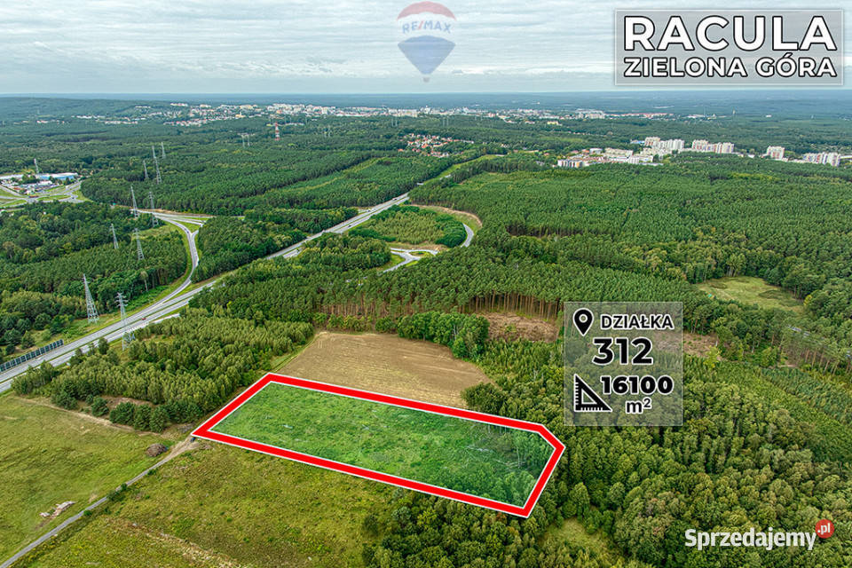 Teren pod usługi i produkcję Racula 161 ha sprzedam