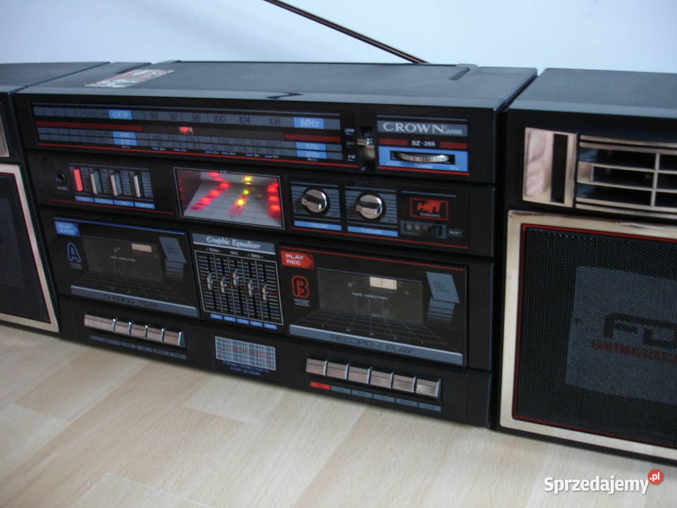Radiomagnetofon CROWN SZ389 lubuskie Zielona Góra