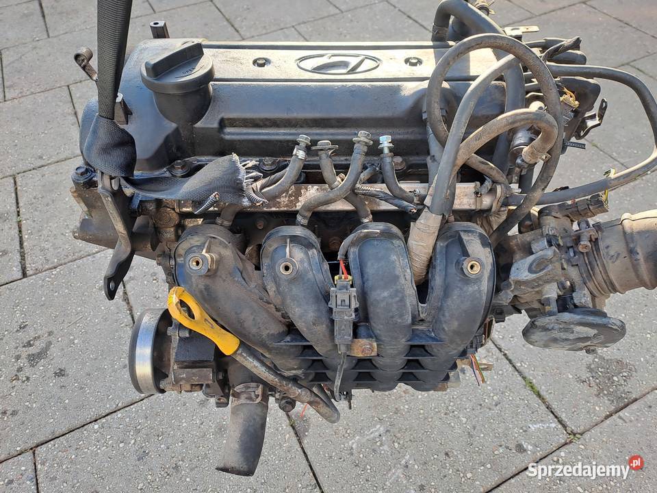 Hyundai I20 12 78 silnik kompletny kod G4LA śląskie Jastrzębie-Zdrój