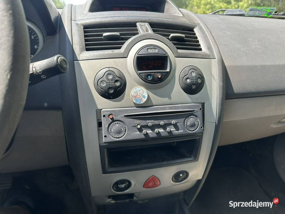 Renault Megane Renault Megane II 16 Benzyna wiśniowy wielkopolskie