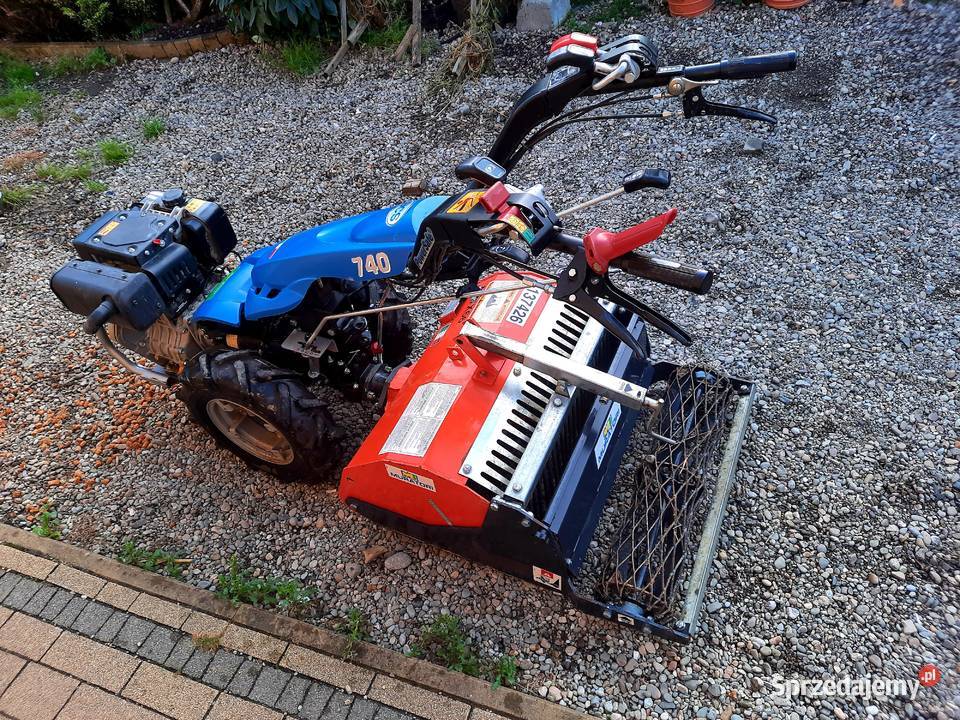 BCS ciągnik jednoosiowy z glebogryzarką Tarnów