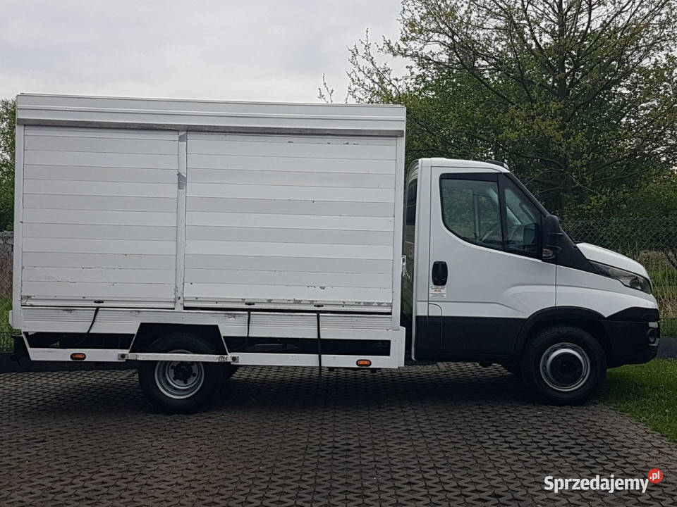 Iveco 70C18 KONTENER ROLETY BOK DO TRANSPORTU ABS Poręba