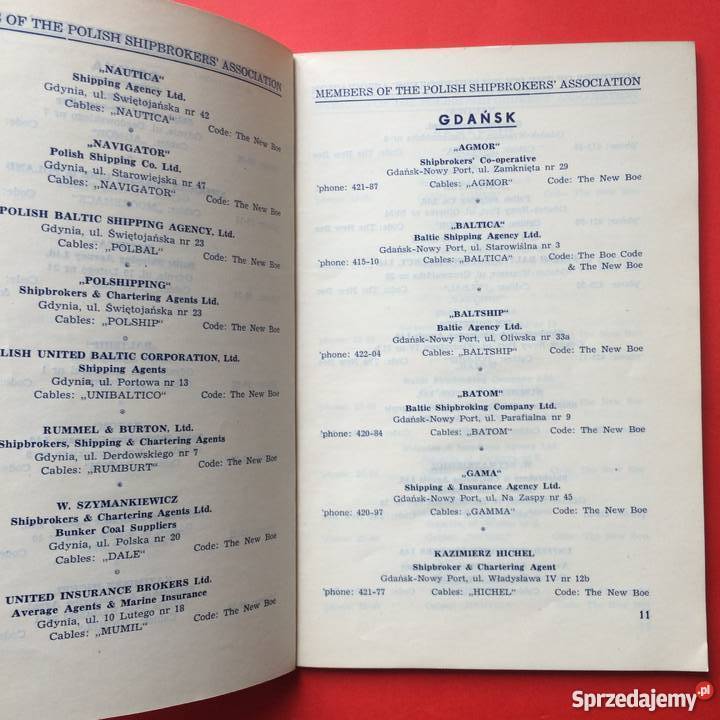 1101 Polish Ports z 1948 roku Szczecin