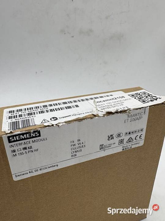 Siemens S1500 6ES7 1555AA000AC0 Interface Module Pozostałe Warszawa