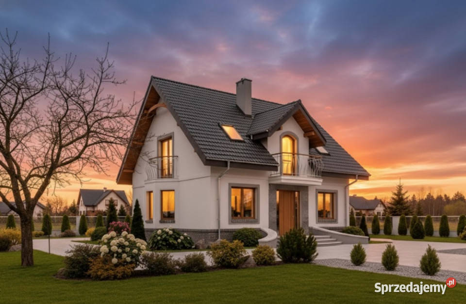 Nowy dom na sprzedaż stacji kolejowej i stawach Domy Wołów