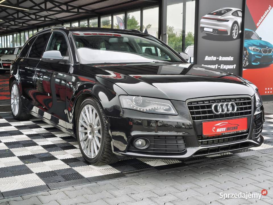 Audi A4 Avant PEŁEN SLINE Mały przebieg komputer pokładowy Zarszyn