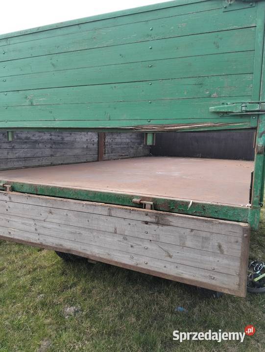 Przyczepa wywrotka nieuszkodzony Ryki