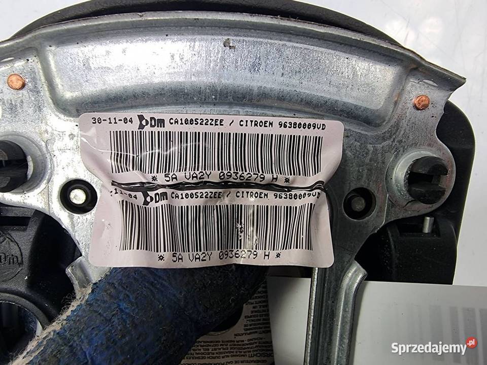 PODUSZKA AIRBAG CITROEN C3 96380009UD Lipno