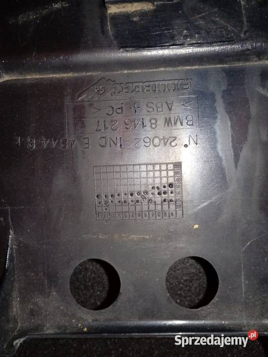 Osłona pasa bagażnika BMW E36 Rok produkcji 1996 Lublin