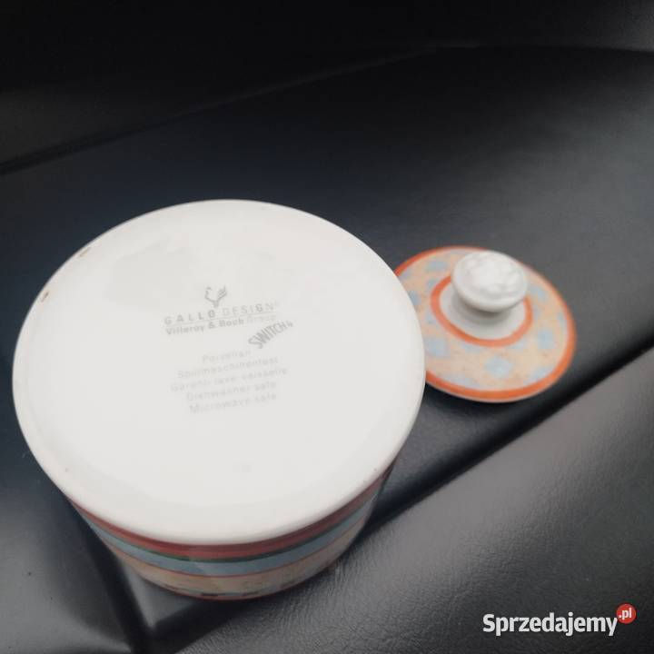 Cukierniczka Villeroy Boch Switch 4 Porcelana i szkło Ząbki