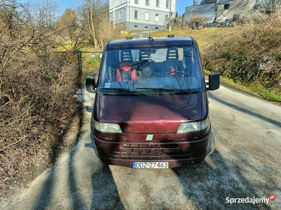 Autolaweta fiat Ducato 25 TDI mocny z wyciągarka Fiat Kłodzko