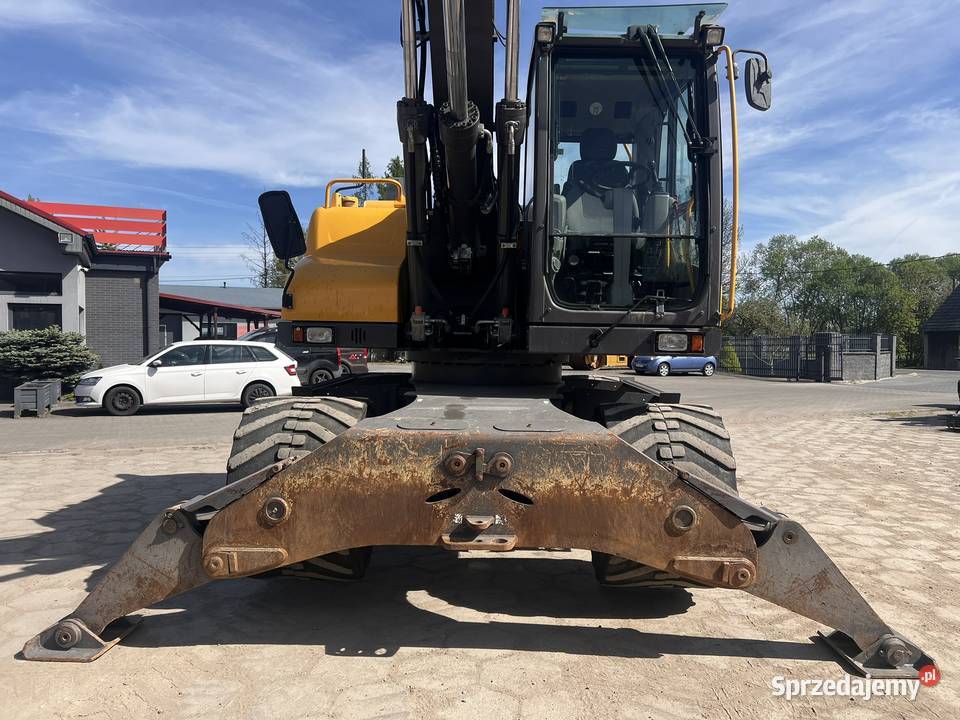 Koparka kołowa Volvo EW140D nie Zator