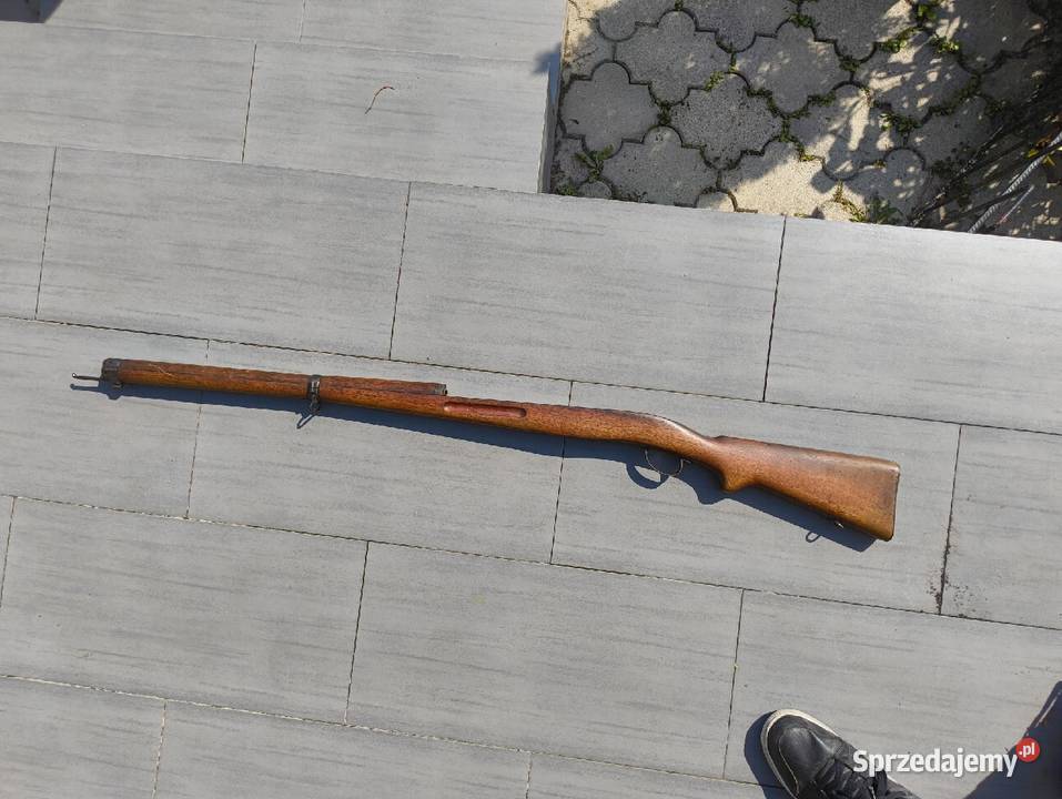 kolba do Karabinu SchmidtRubin G11oryginał Militaria wielkopolskie Skiereszewo