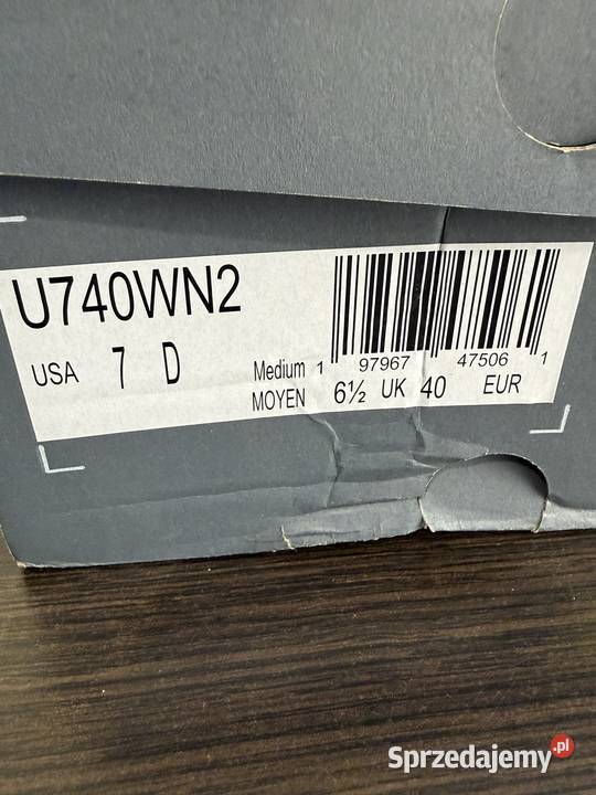 ButySneakersy Balance U740WN2 szary/srebrny Warszawa