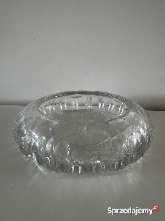 Duża popielnica kryształowa 18 Poznań