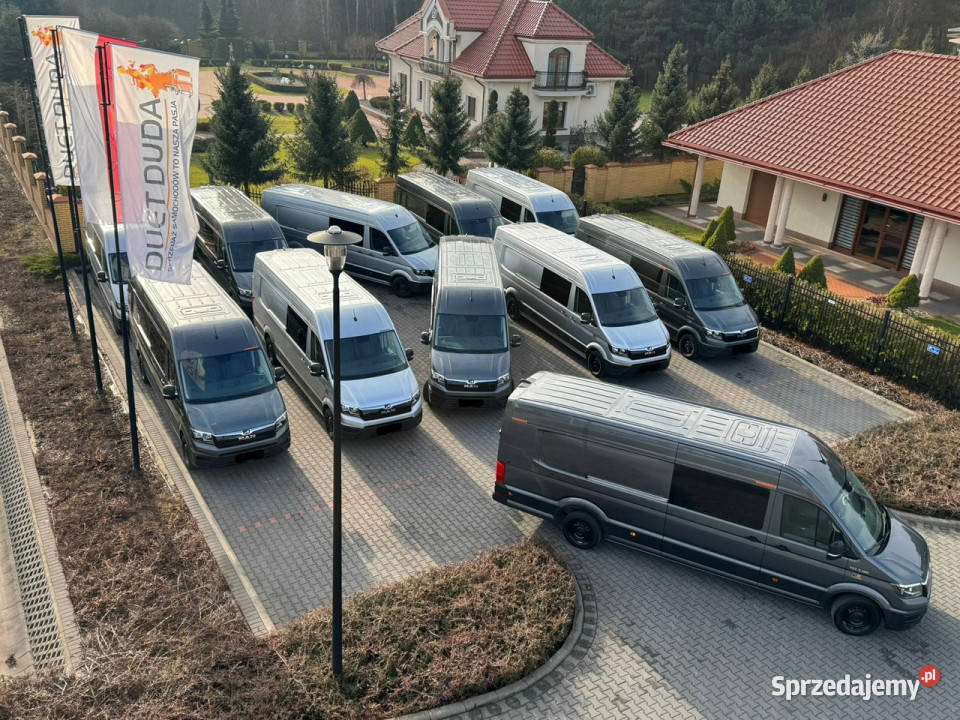 Mercedes Sprinter 3180 Automat 7OSÓB Brygadówka centralny zamek Widełki