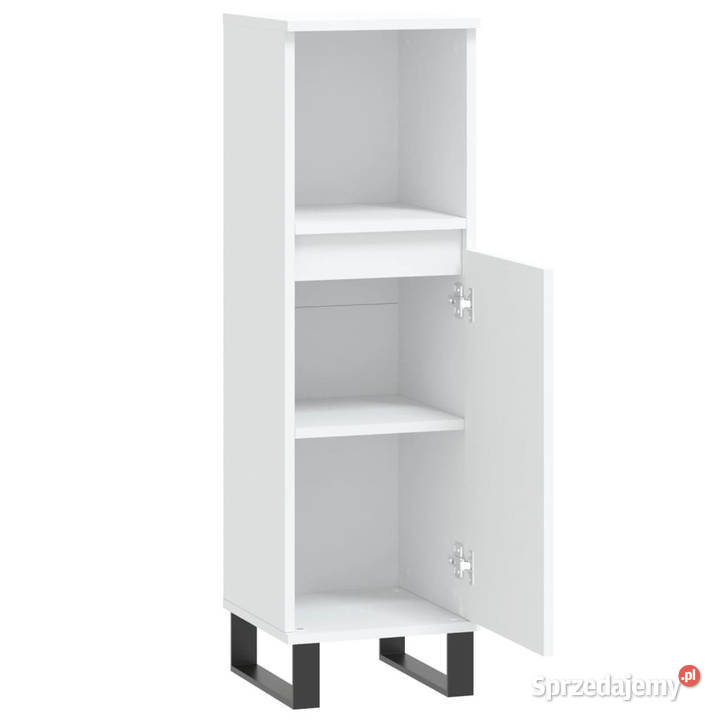 Szafka łazienkowa biała 30x30x100 materiał Warszawa