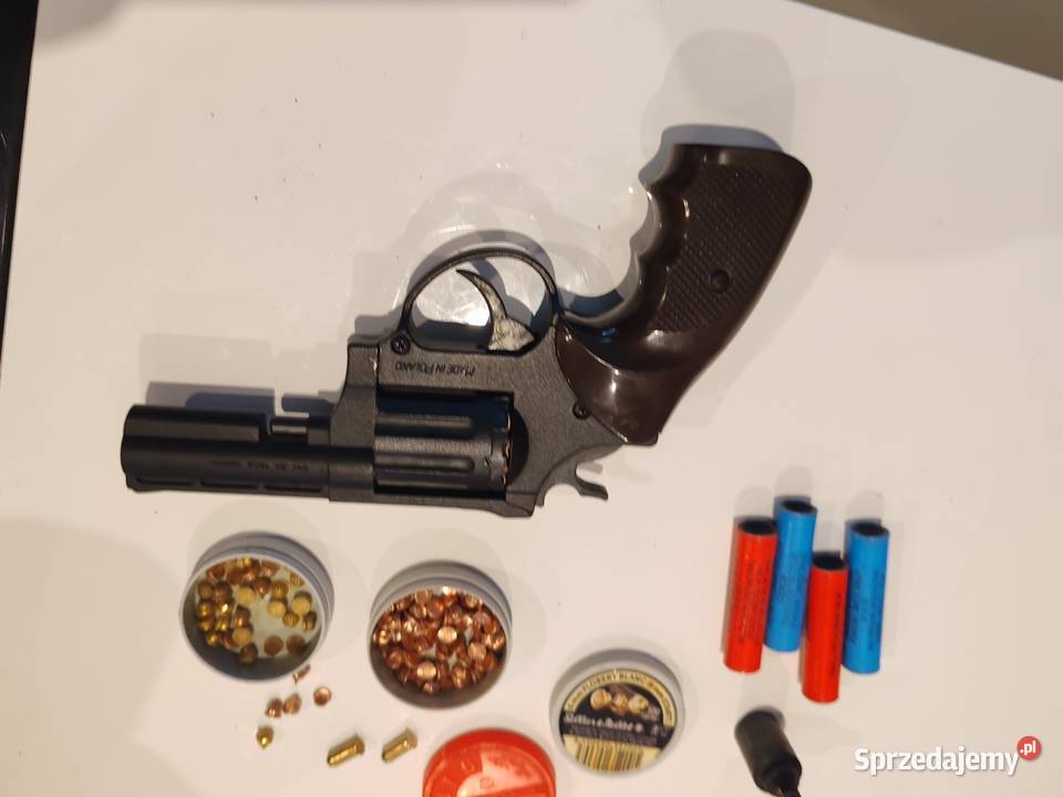 Rewolwer alarmowy Hukowy Rosomak 6mm Long łódzkie