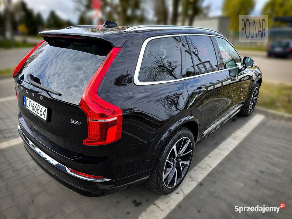 VOLVO XC90 ULTRA BRIGHT B5 264 AWD Benzyna mHEV asystent parkowania Wrocław